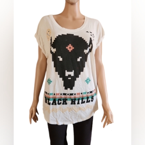 Truly Madly Deeply Black Hills 100% Cotton Tee - Picture 1 of 8